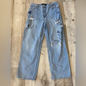 Hollister Ultra High Rise Dad Jean